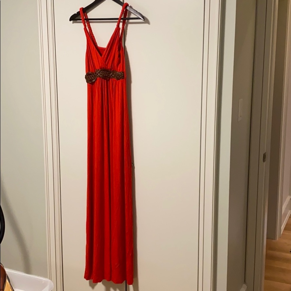 Spense Red maxi dress size S